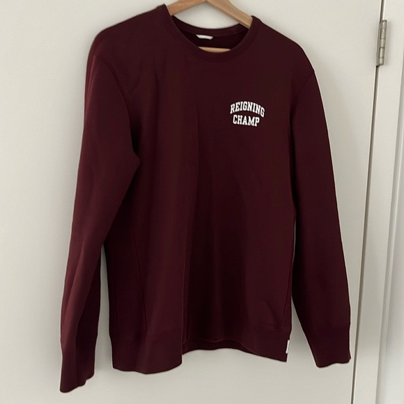 Reigning Champ burgundy sweater - Picture 1 of 1